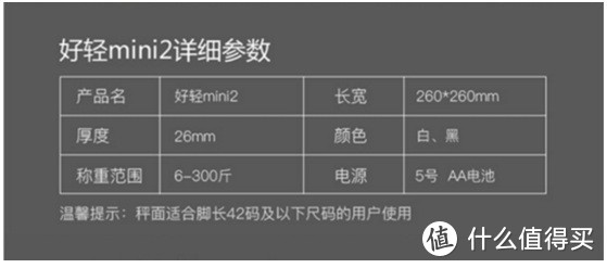 云麦好轻mini2，截图自张大妈本次众测介绍界面