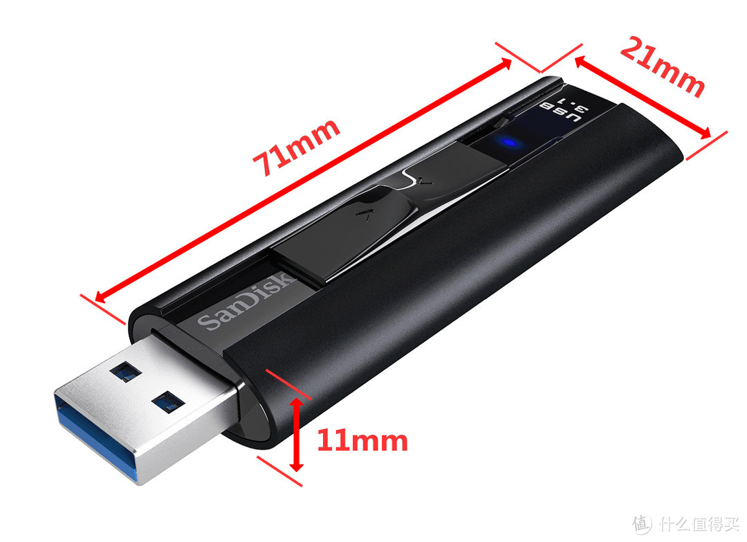 地球最快U盘——闪迪(SanDisk)至尊超极速 USB3.1 固态闪存盘CZ880评测