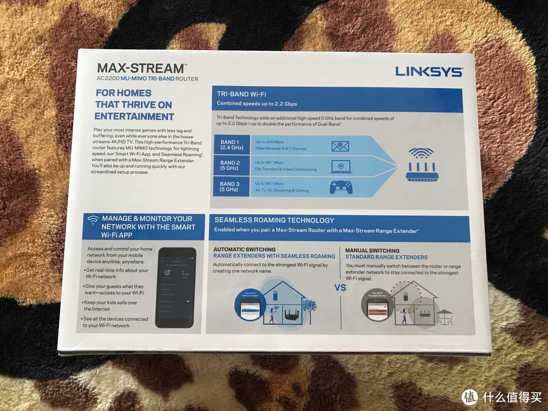 何为三频？LINKSYS EA8300 路由器评测