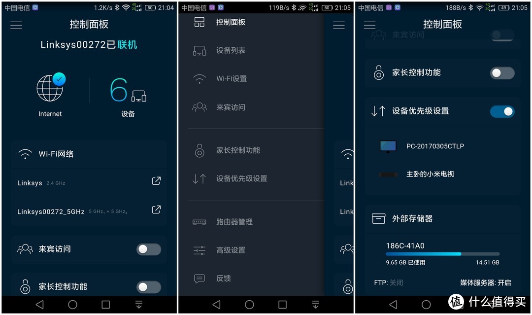 感受风驰电掣的速度~~~~~~~~LINKSYS 领势 EA8300 三频路由器评测