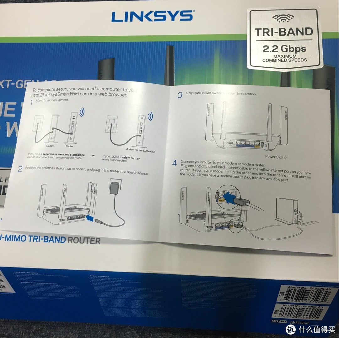 #众测#LINKSYS 领势 EA8300 三频路由器  日常使用评测+路由刷CFE破解美版无梅林攻略