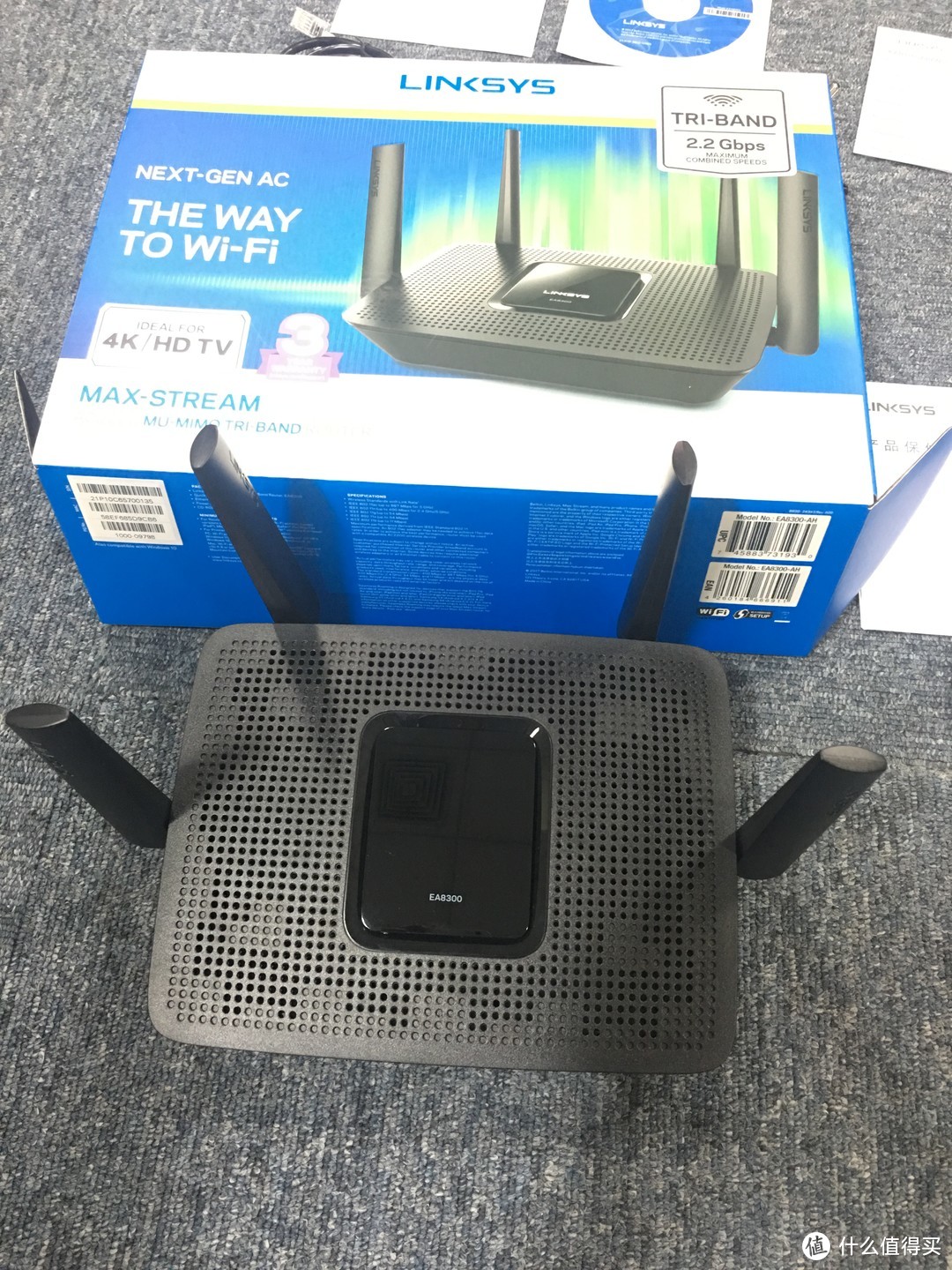 #众测#LINKSYS 领势 EA8300 三频路由器  日常使用评测+路由刷CFE破解美版无梅林攻略