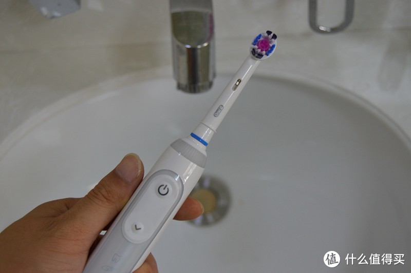 牙齿健康护理小秘书：Oral B / 欧乐B 3D声波蓝牙智能电动牙刷 体验评测 报告