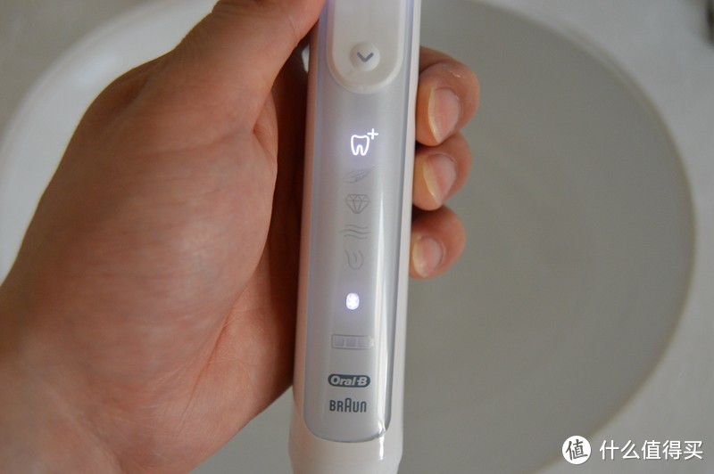 牙齿健康护理小秘书：Oral B / 欧乐B 3D声波蓝牙智能电动牙刷 体验评测 报告