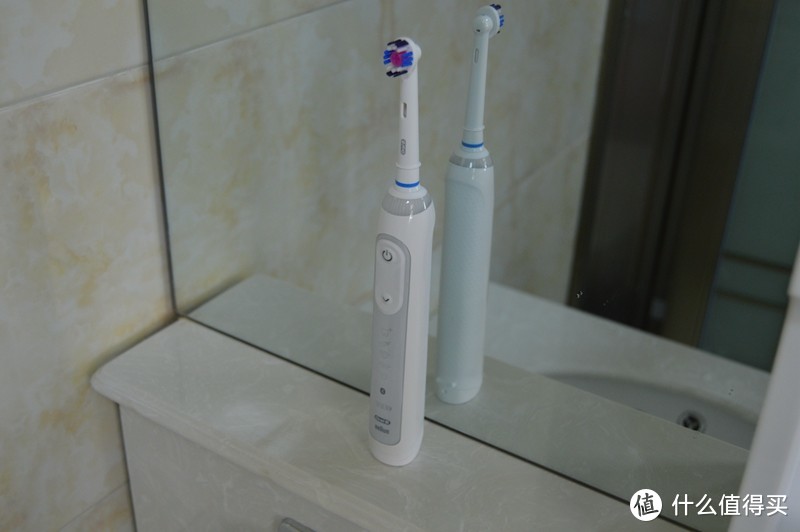 牙齿健康护理小秘书：Oral B / 欧乐B 3D声波蓝牙智能电动牙刷 体验评测 报告