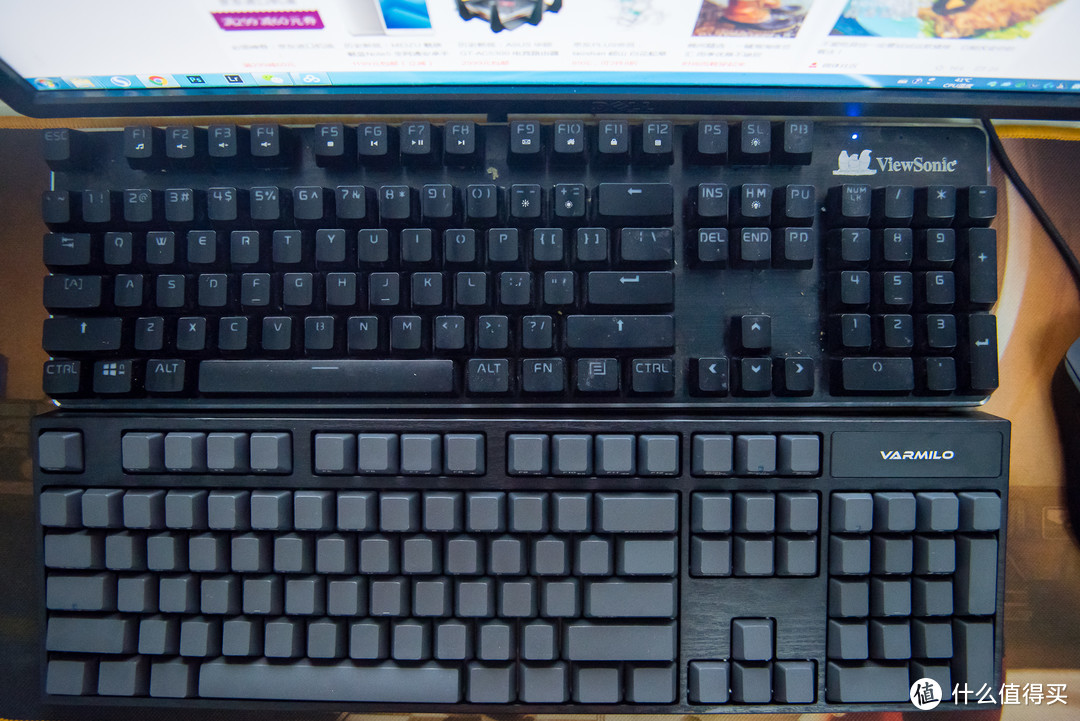 星际争霸2上分到钻石啦：阿米洛 cherry轴机械键盘 ->黑轴<- 体验测评！