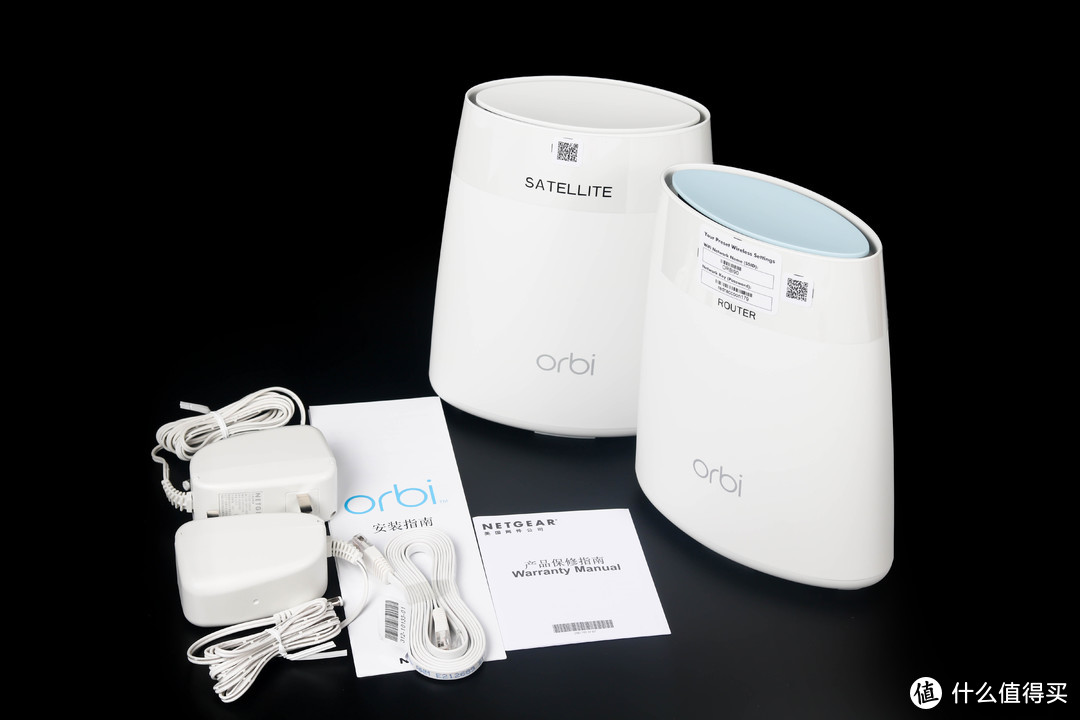 5G全覆盖，我有真功夫：Orbi RBK40 AC2200 奥秘路由器套装 评测