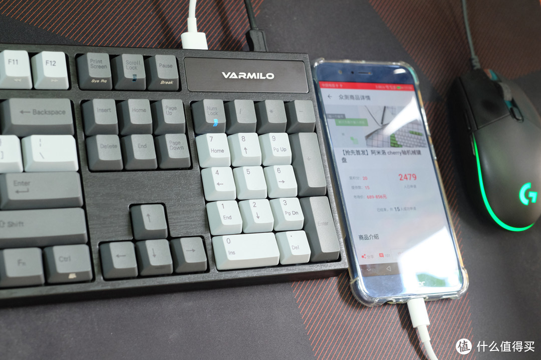 又一国产精品，阿米洛VA104M机械键盘开箱体验
