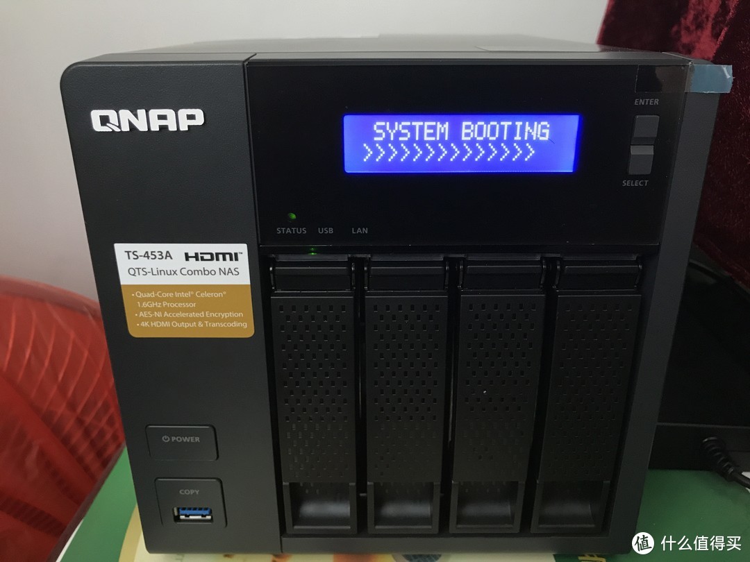 QNAP 威联通 TS-453A  NAS存储服务器 开箱初体验