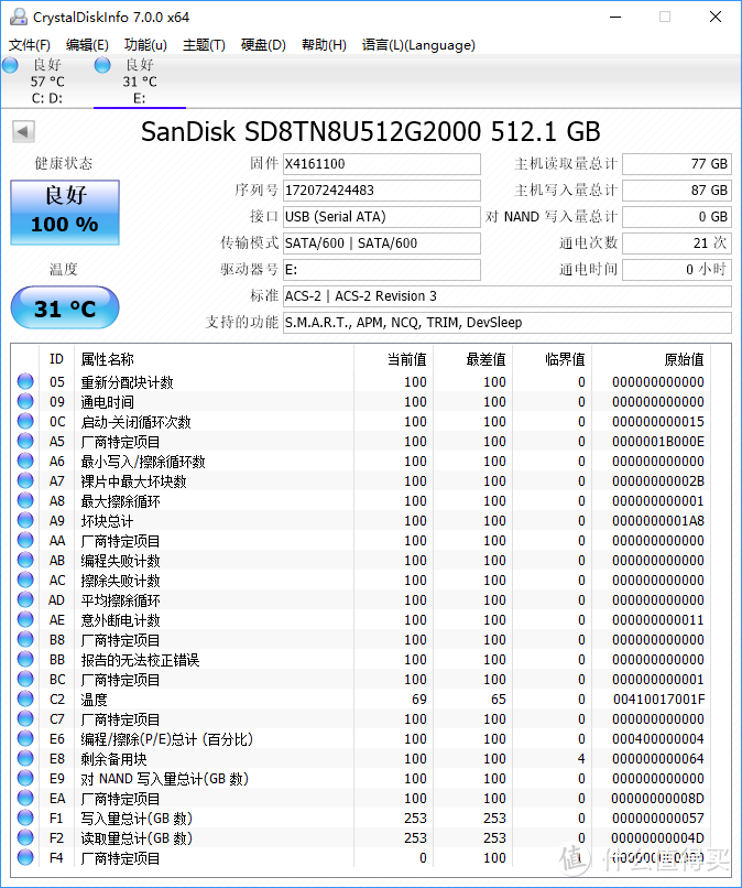 有点小骚，西数My Passport系列首款SSD移动硬盘 开箱