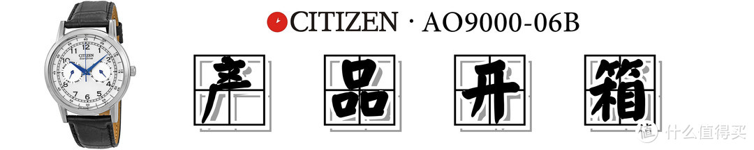 【小蓝针】CITIZEN 西铁城 AO9000-06B 男士光动能腕表 快速体验