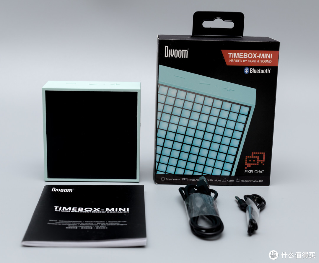 #本站首晒#不能画画的闹钟不是好音箱：DIVOOM Timebox mini 简测