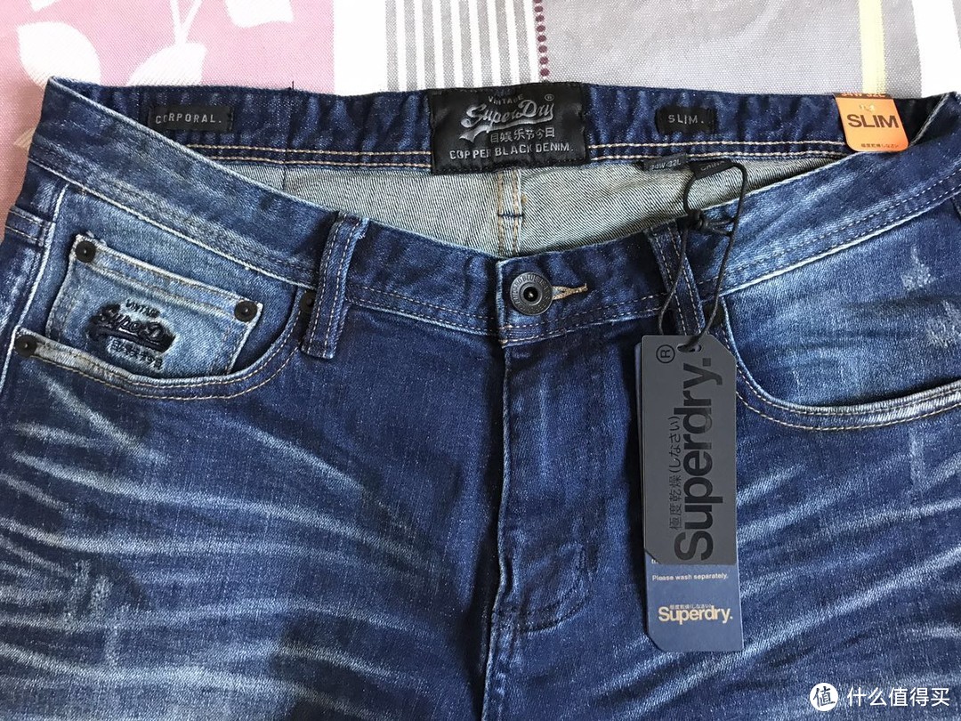 Superdry 极度干燥 美国官网海淘牛仔裤卫衣开箱配 ecco 爱步 休闲鞋（附实量尺码）