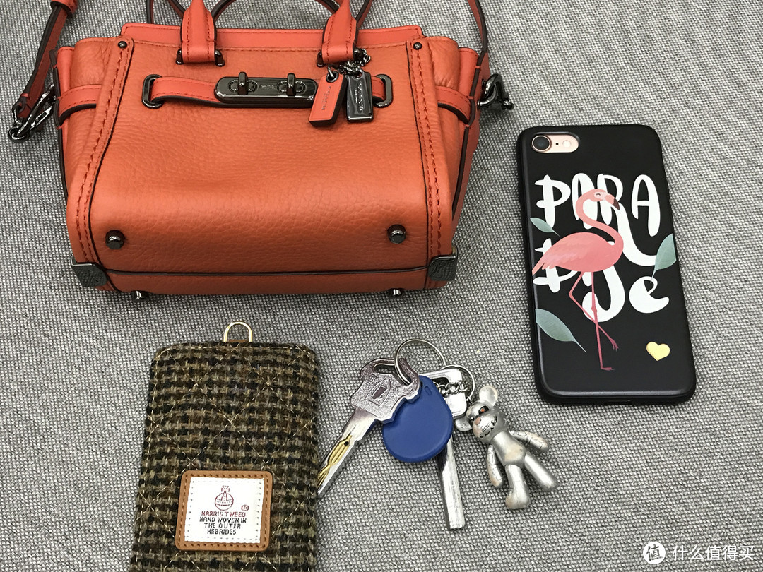 托张大妈福在SPRING购入的 COACH 蔻驰 Swagger 15斜挎包