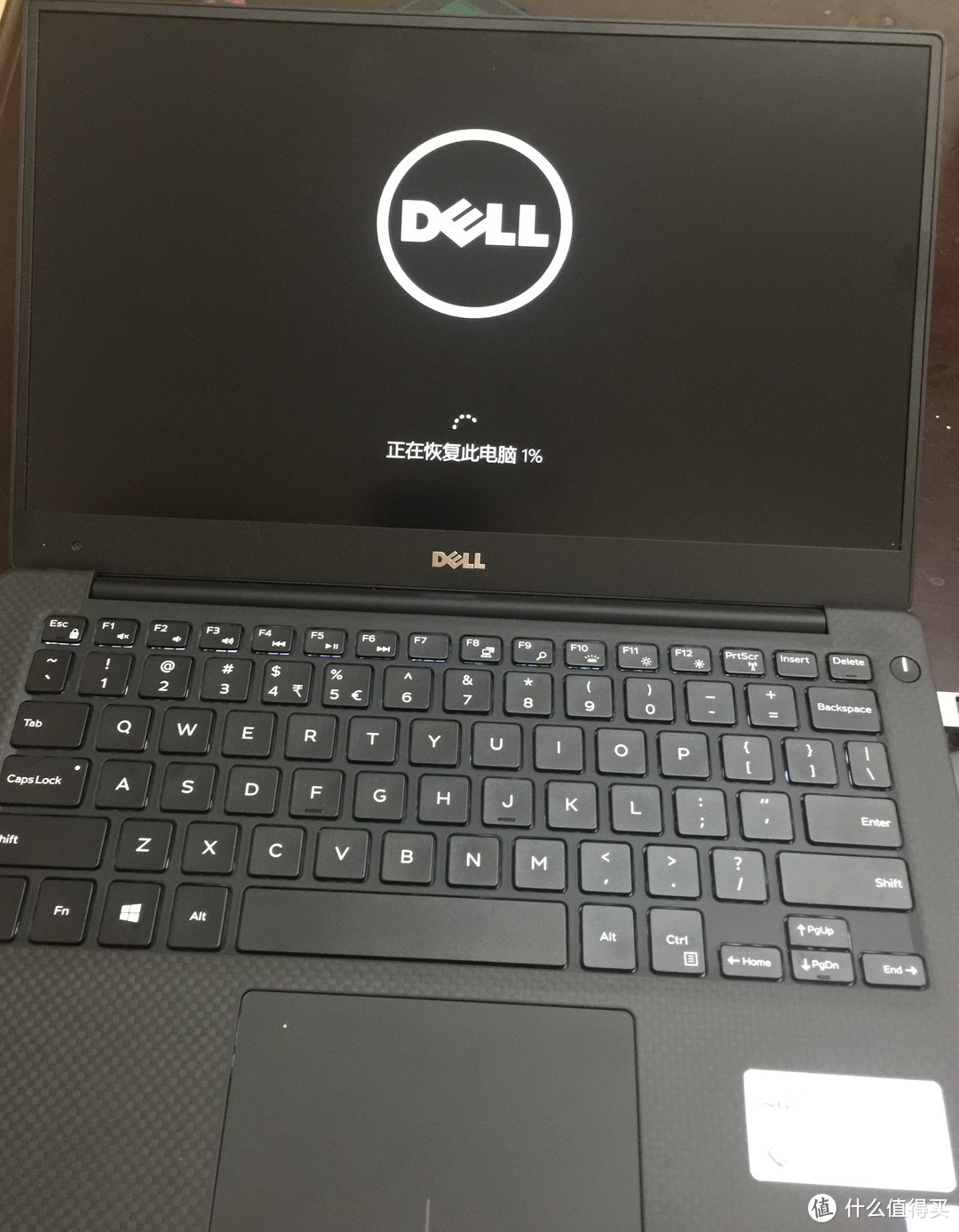 掀起你的后盖 — DELL 戴尔 XPS 13系列 9360 超极本 换SSD及系统恢复操作