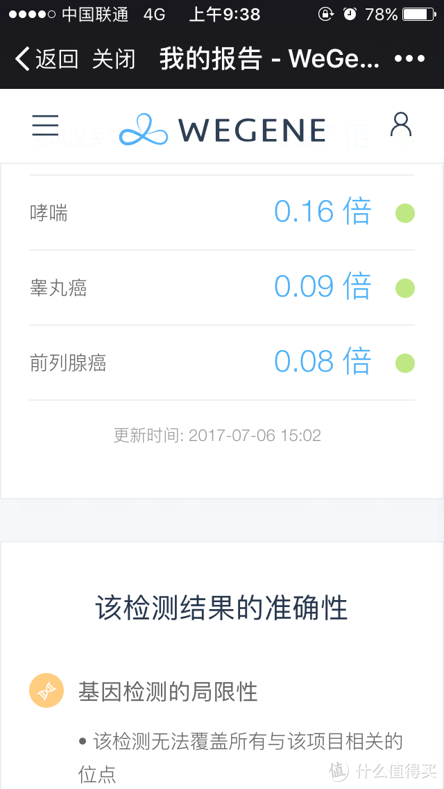 新世界的大门由此打开——WeGene基因检测套件试用回执