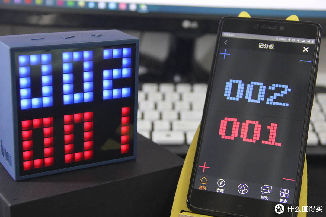 震惊！一个LED画板竟然是音响+闹钟+游戏机！有图有真相！Divoom Timebox mini像素蓝牙音箱测评