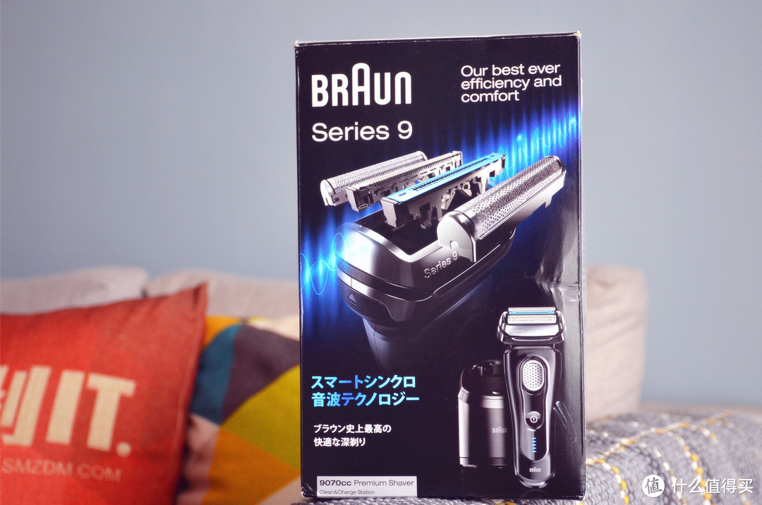 #本站首晒# 中端剃须刀的好选择：BRAUN 博朗 9070cc 刮胡刀