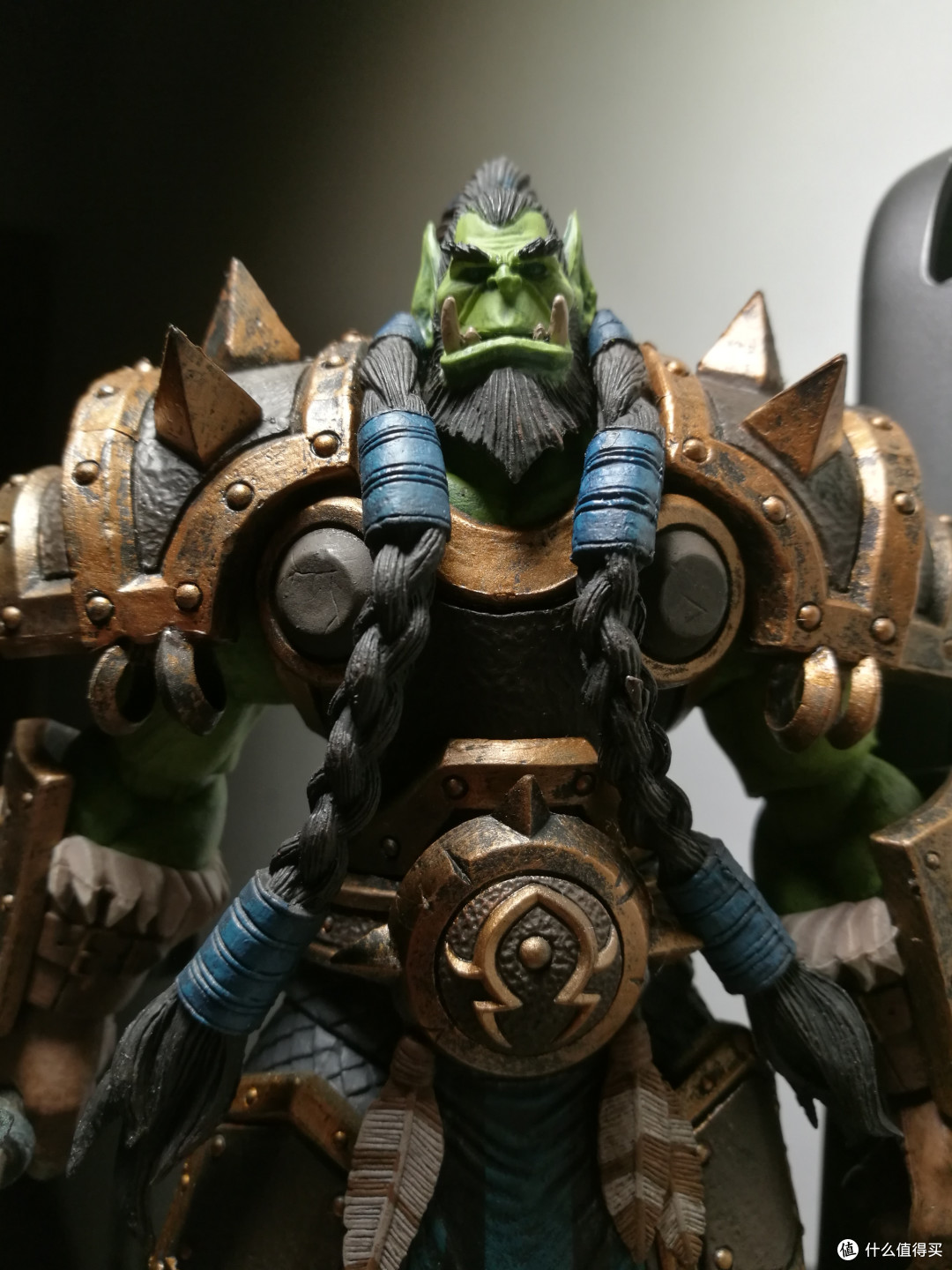 塑料小人日常篇十一为了部落neca风暴英雄萨尔可动人偶模型