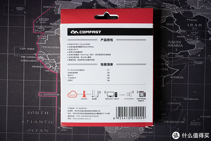 苹果电脑用户谨慎买——COMFAST CF-WU810N无线网卡