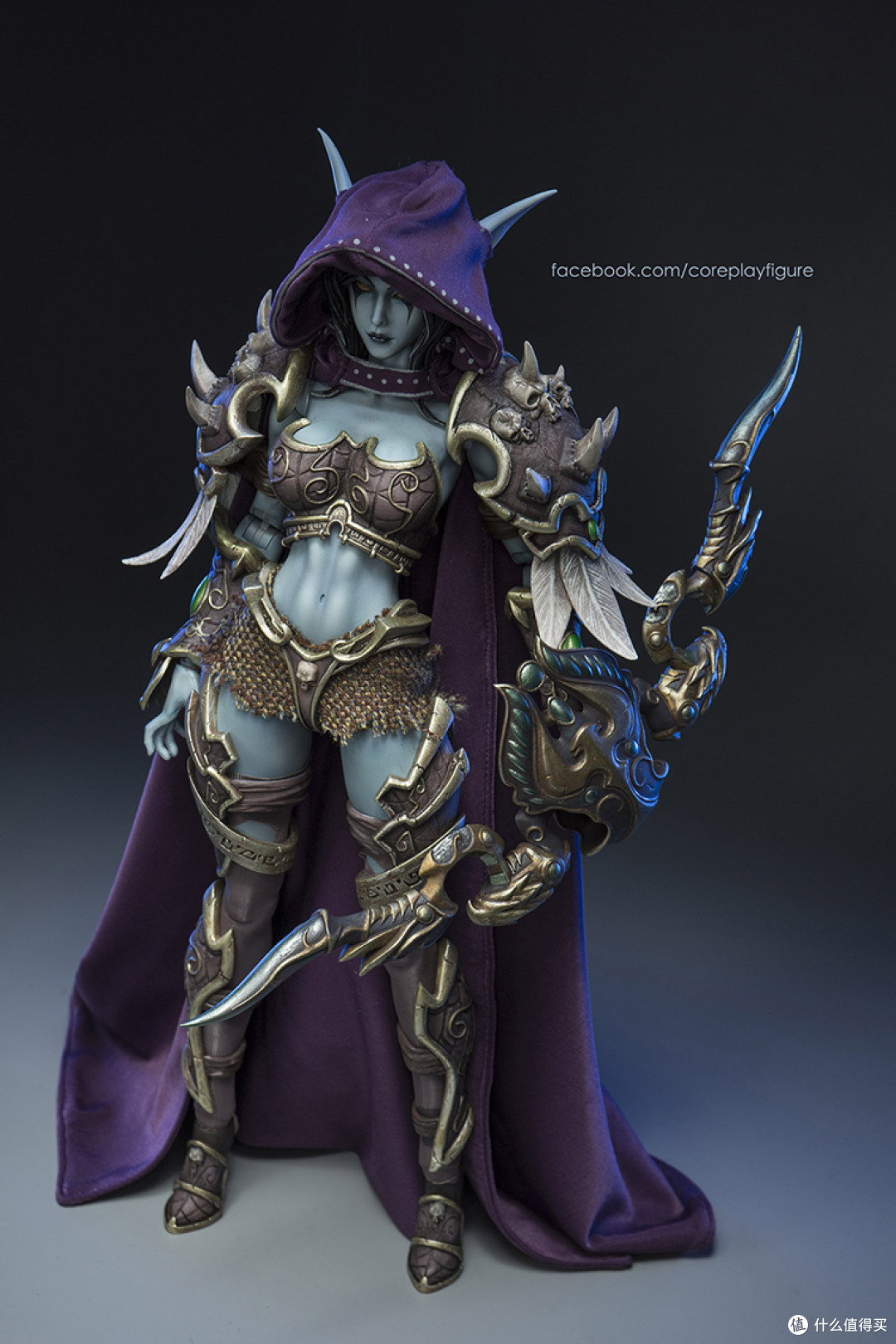 塑料小人日常篇十一为了部落neca风暴英雄萨尔可动人偶模型