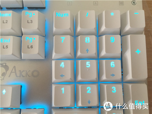 人生首次入手机械键盘开箱简评：Akko 艾酷  AKS104时空背光机械键盘