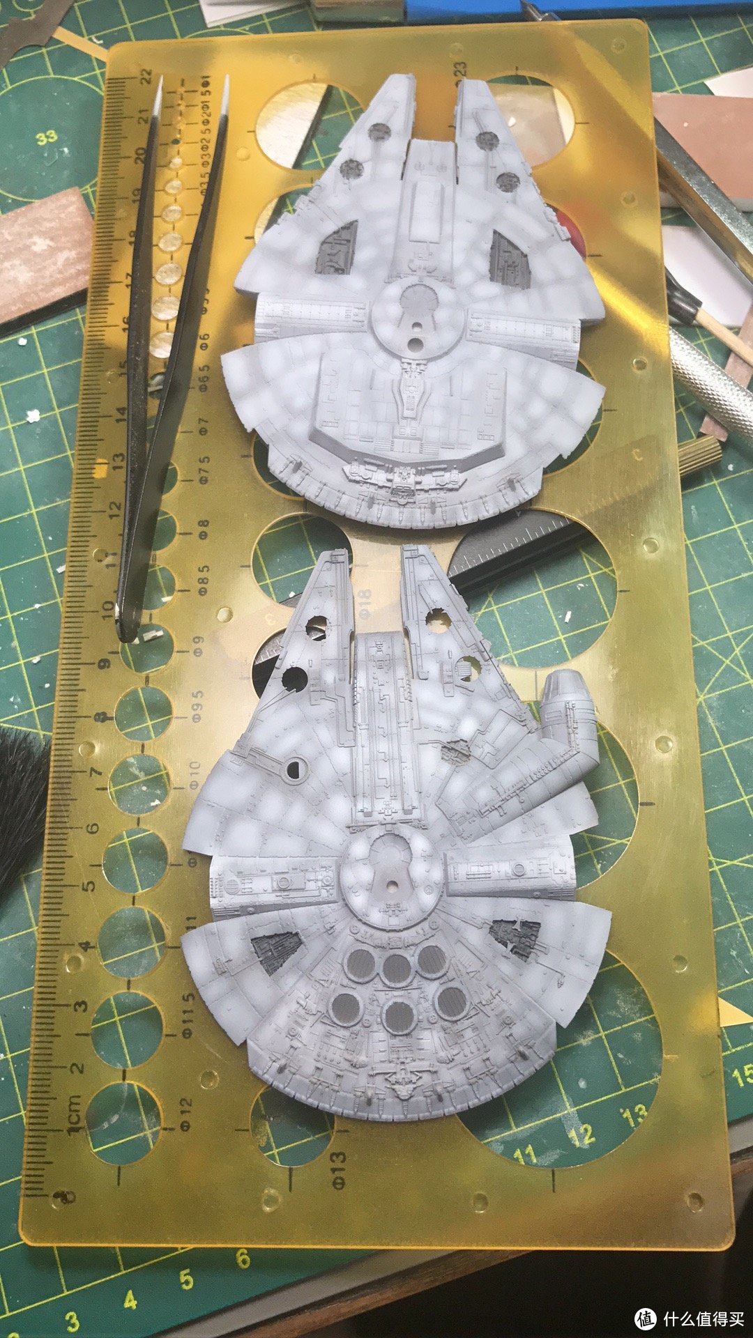 BANDAI 万代 VEHICLE MODEL 006号千年隼 开盒制作分享