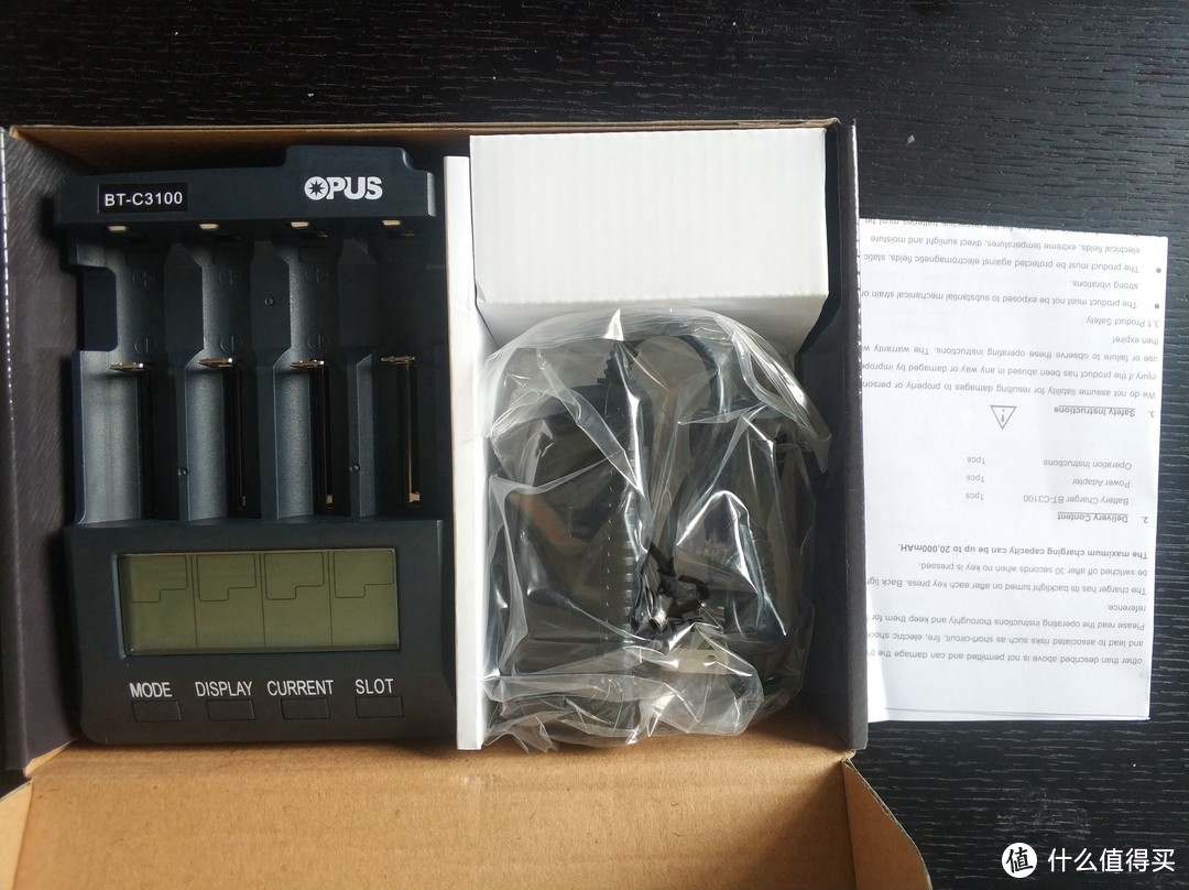 松下 Eneloop 充电电池及OPUS BC3100 开箱及评测