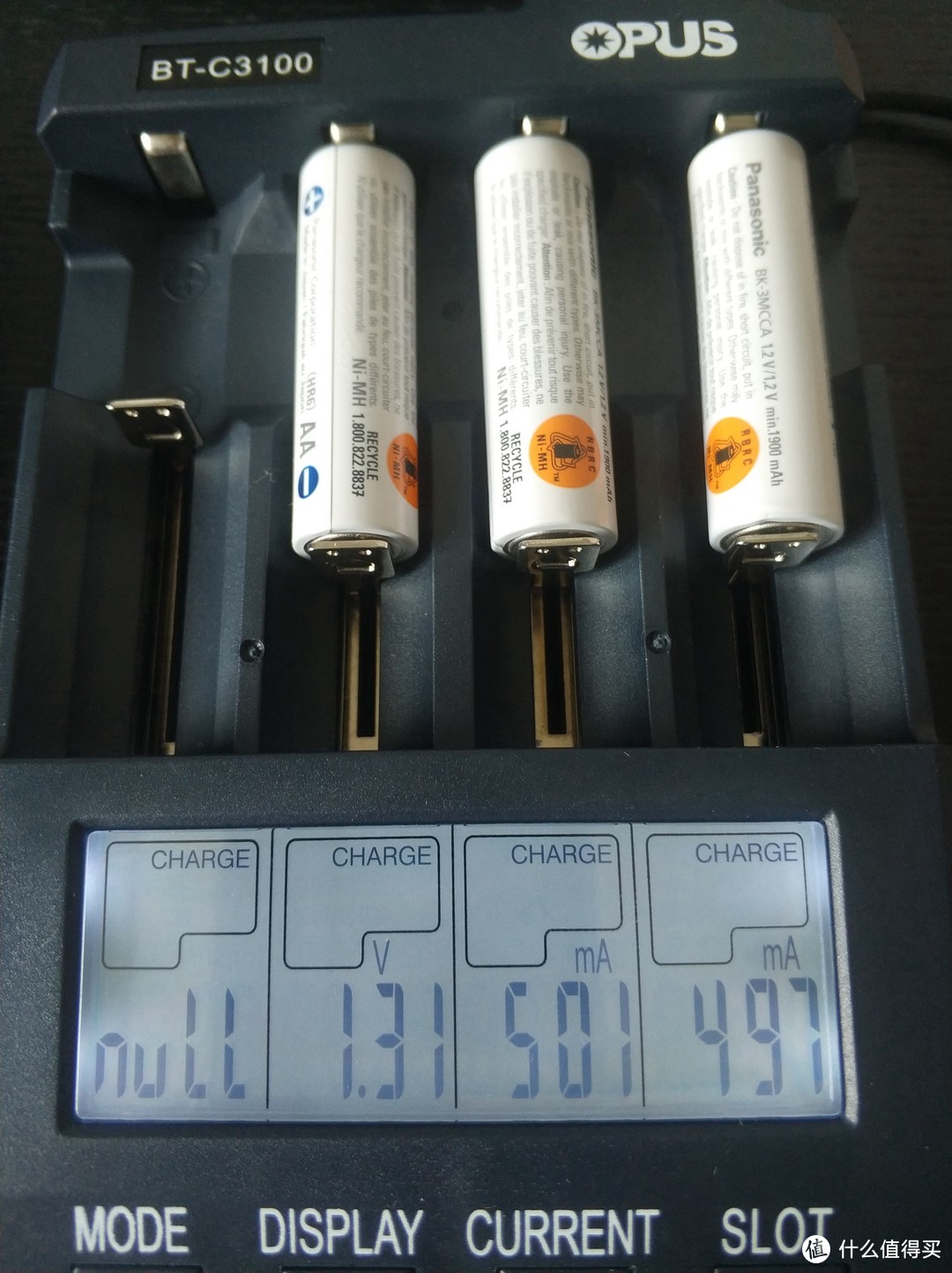 松下 Eneloop 充电电池及OPUS BC3100 开箱及评测