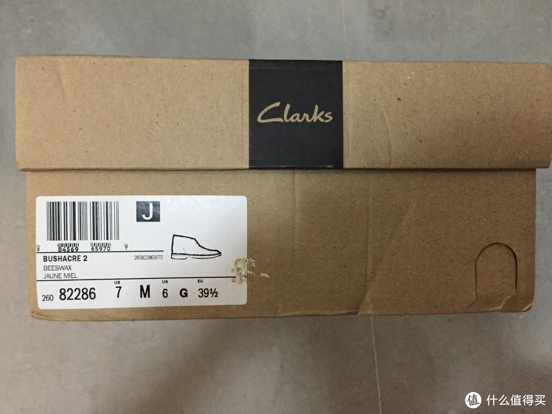 Clarks 其乐 Bushacre 2沙漠靴 Beeswax Leather 开箱