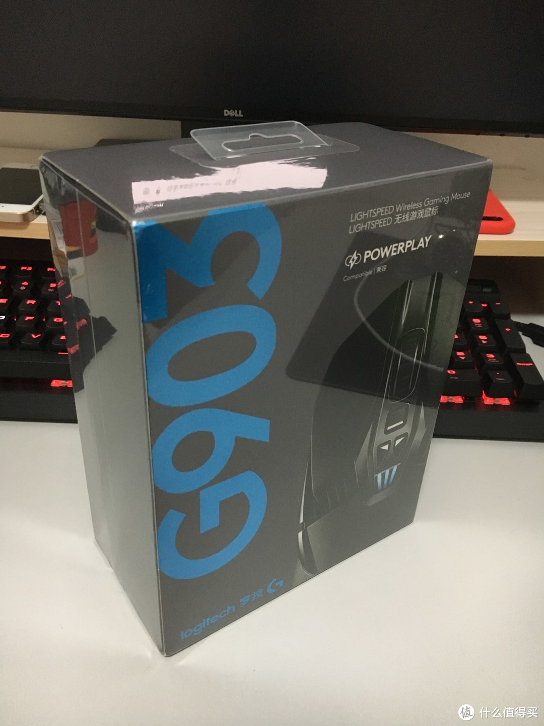 罗技 Logitech G903 LIGHTSPEED 无线鼠标 开箱