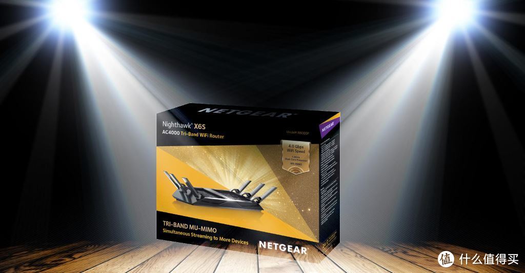 前卫出击, 提前种草! Netgear网件X6S夜鹰R8000P最新三频无线路由器 个性评测