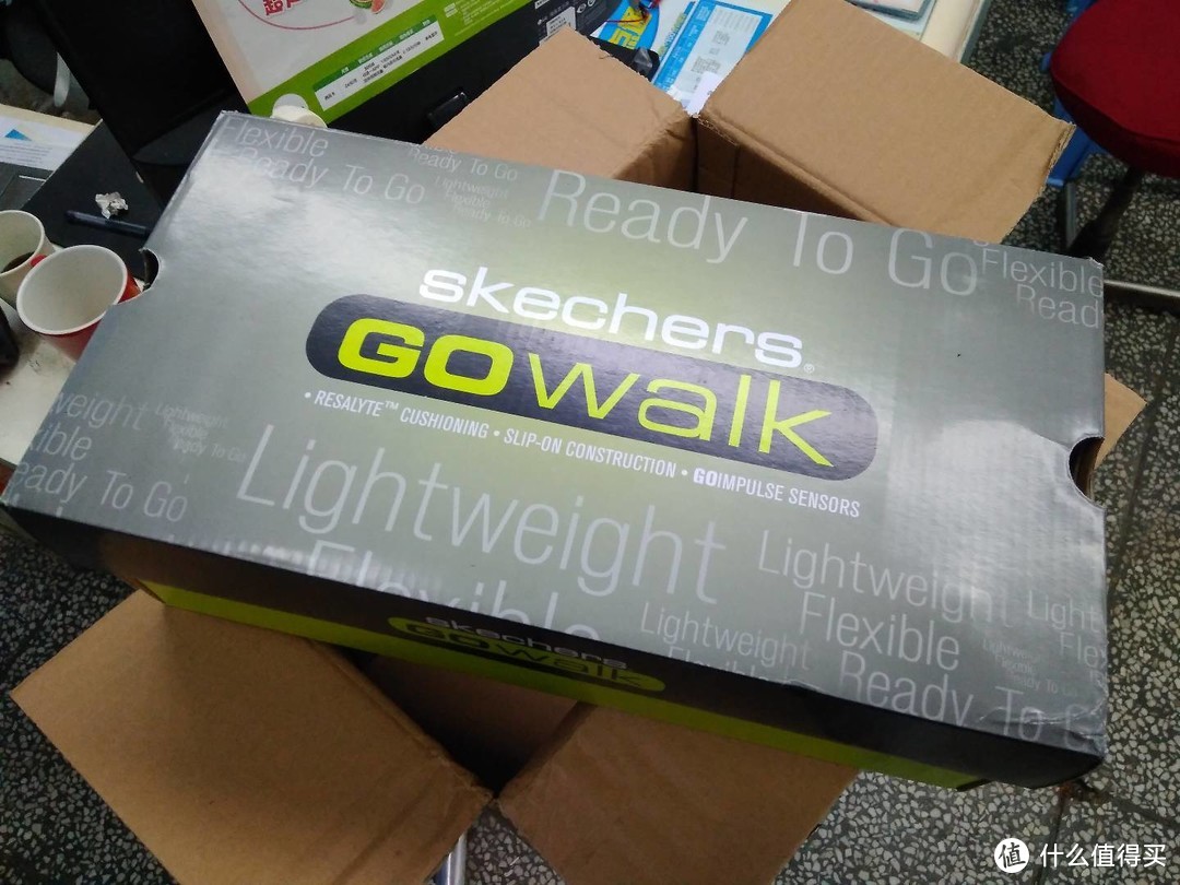 图书馆猿のSkechers 斯凯奇 GO Walk 一脚蹬休闲鞋