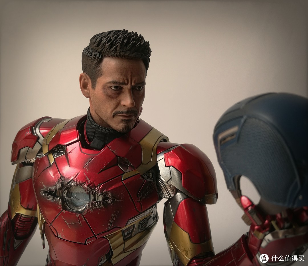 1/6最好的托尼！Hottoys MK46 合金压铸钢铁侠