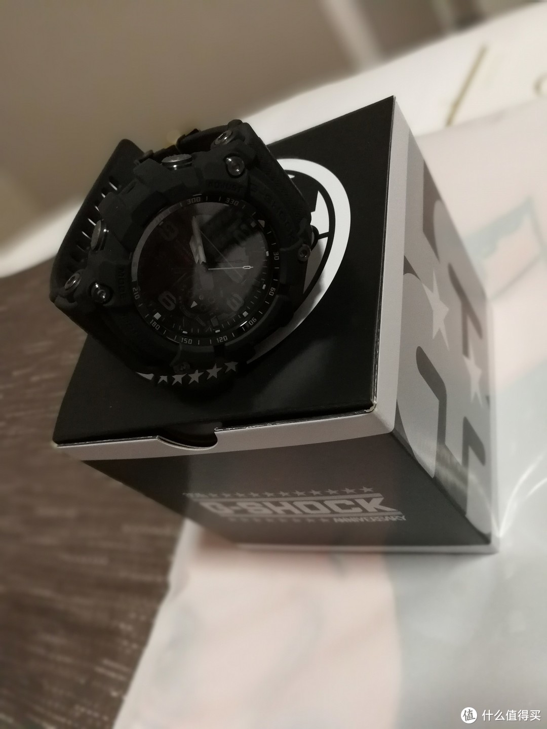 CASIO 卡西欧 G-SHOCK 35 周年「Big Bang Black」别注腕表系列之GG-1035A-1AJR 简单开箱