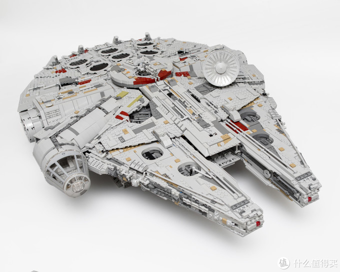 #首晒#千年情怀：LEGO 乐高 星球大战终极收藏家系列 75192 千年隼