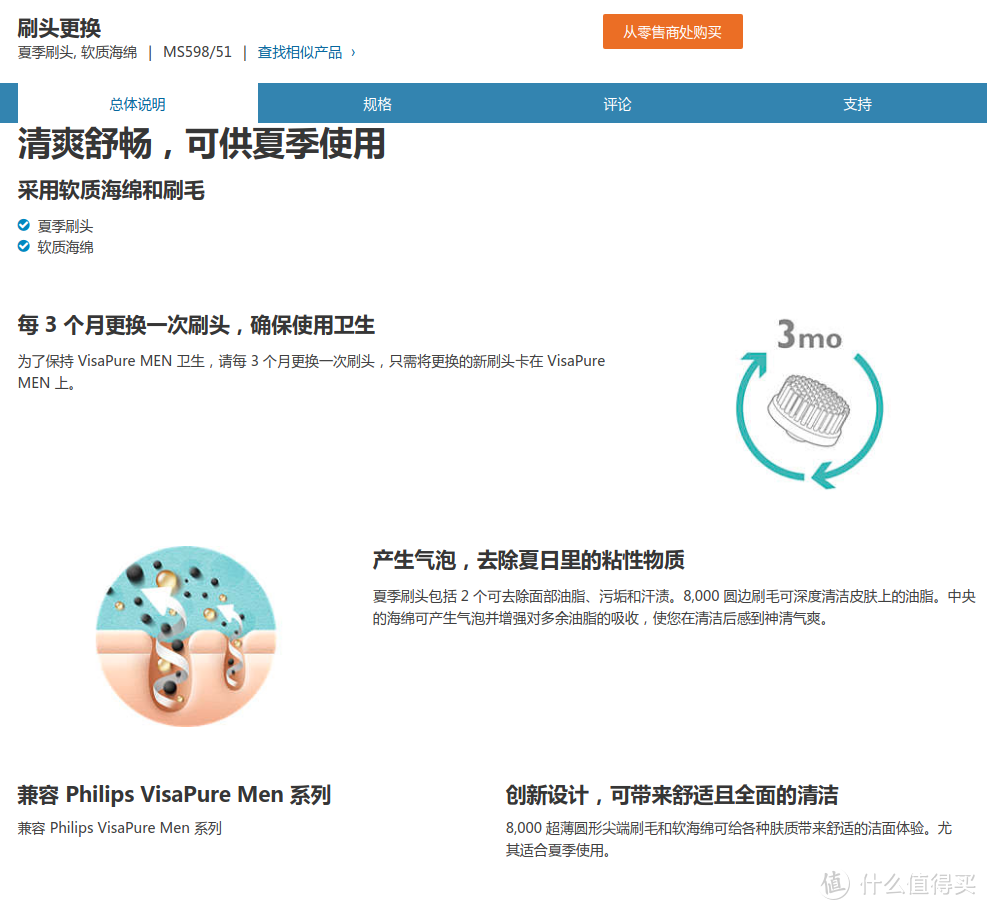 剃须刀厂的洁面产品？Philips VisaPure男士洁面仪刷头测评
