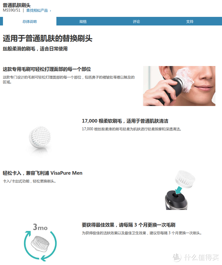 剃须刀厂的洁面产品？Philips VisaPure男士洁面仪刷头测评