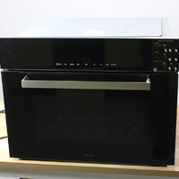 方太 KQD43F-E2T 电烤箱外观展示(操作板|烤箱门|橡胶圈|烤盘|风扇)
