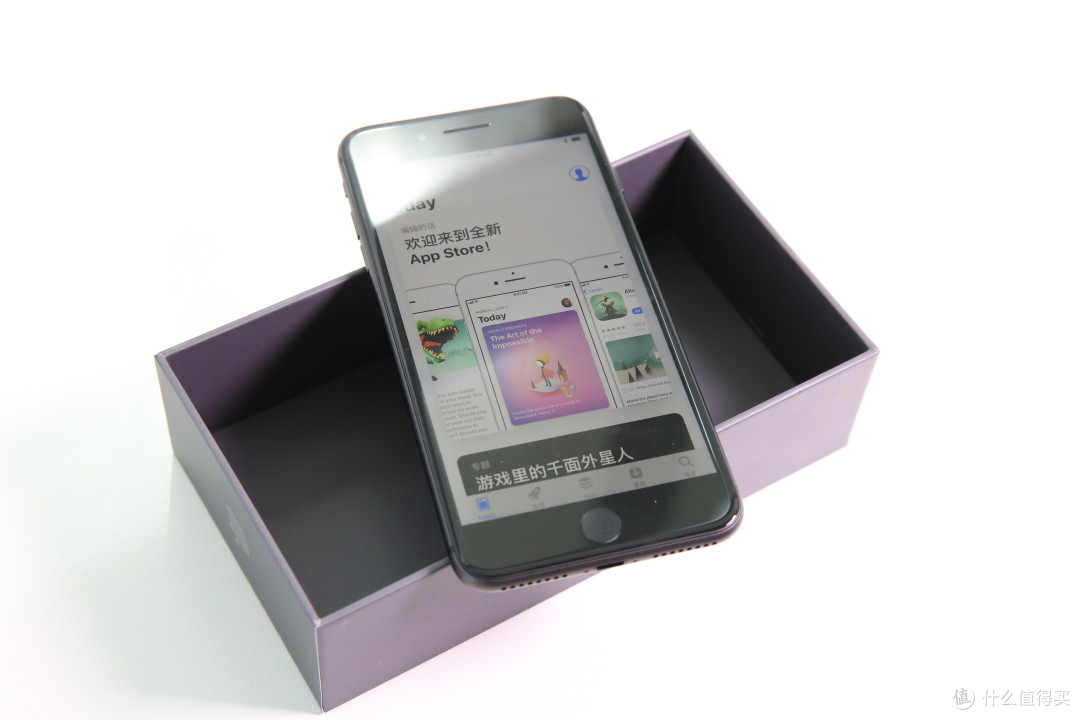 #原创新人# iPhone 8 Plus深空灰色开箱晒机