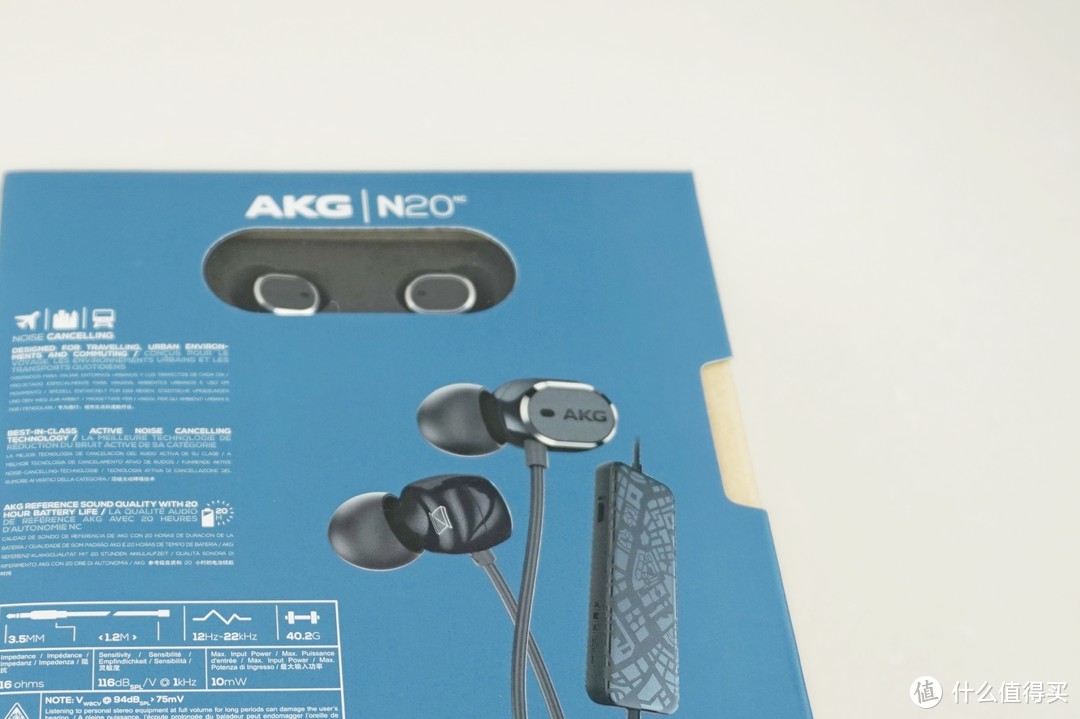 #原创新人# 主动降噪入耳式耳机 — AKG N20NC 开箱晒图点评