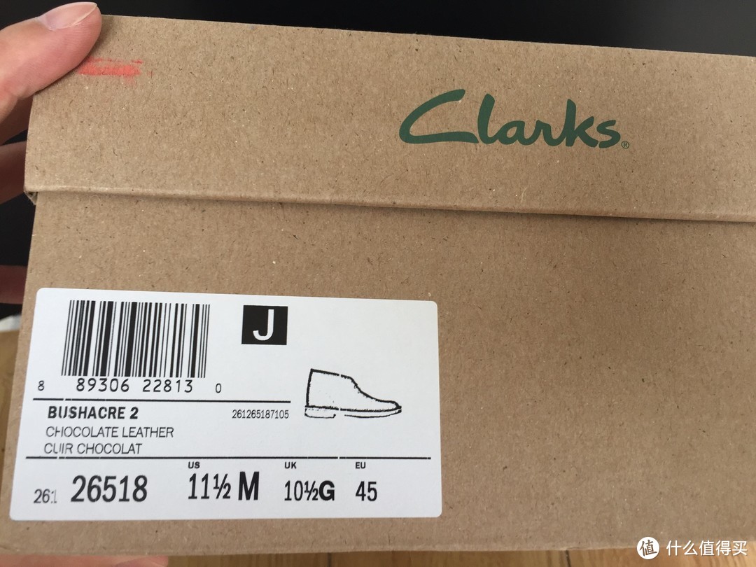 Clarks 其乐 Bushacre 2 男靴晒单及尺码上的坑