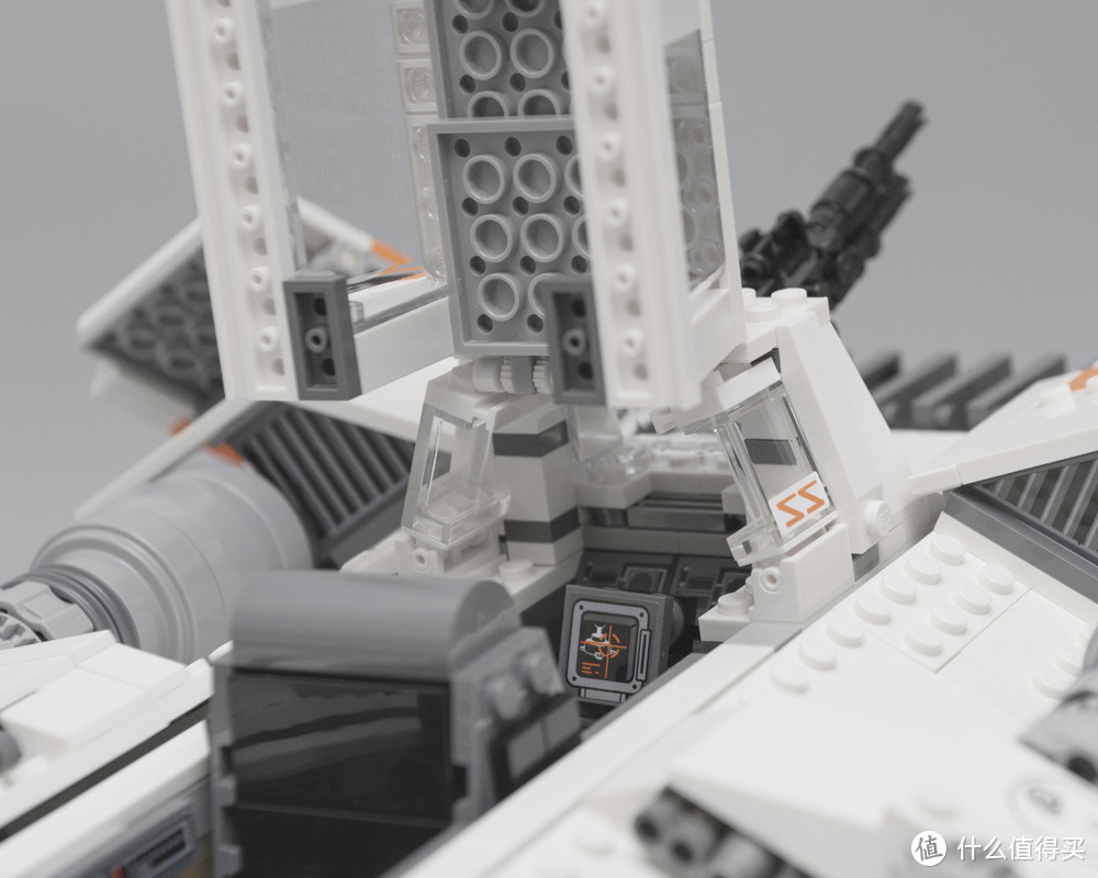 #本站首晒#白玉飞鼠—LEGO 乐高 星球大战 75144 雪地飞行艇 评测