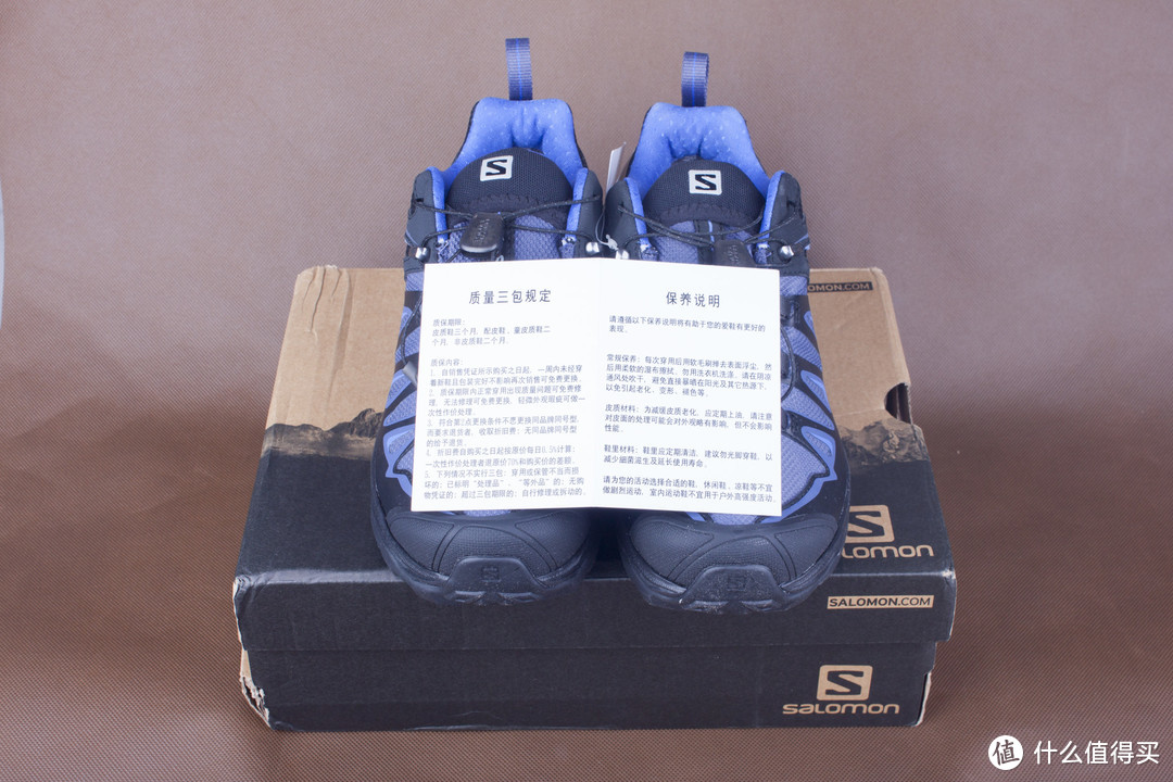 Salomon 萨洛蒙女款户外防水透气徒步鞋 X ULTRA 3 GTX W 高科技的徒步鞋 稳健掌控 急速下山