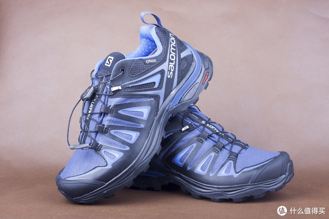 Salomon 萨洛蒙女款户外防水透气徒步鞋 X ULTRA 3 GTX W 高科技的徒步鞋 稳健掌控 急速下山