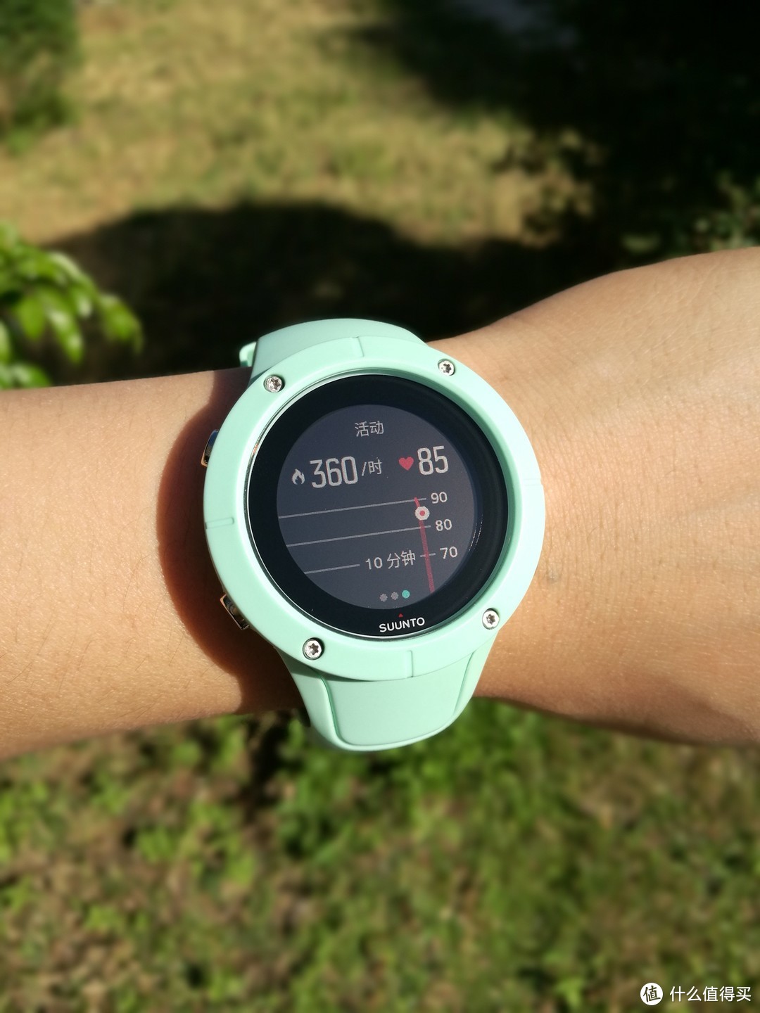 “原谅绿”SUUNTO Spartan TRAINER WHR 体验