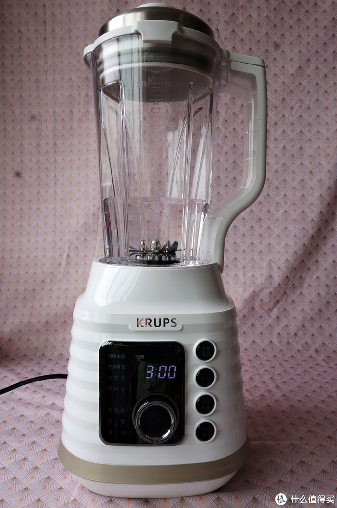 一机多能,料理神器 —— krups全自动多功能破壁料理机体验
