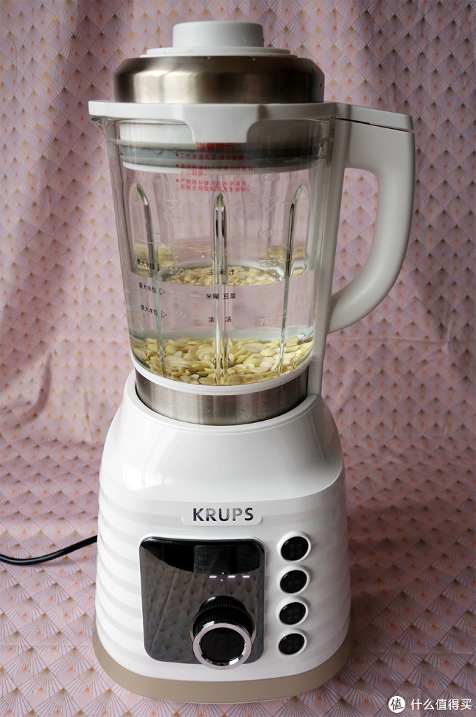 一机多能,料理神器 —— krups全自动多功能破壁料理机体验