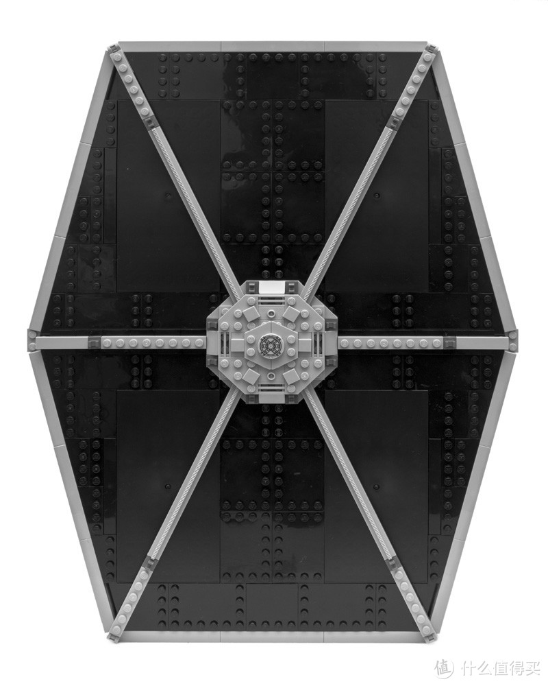 #本站首晒#黑色幽灵 — 乐高 星球大战UCS 75095 钛战机 TIE Fighter 评测