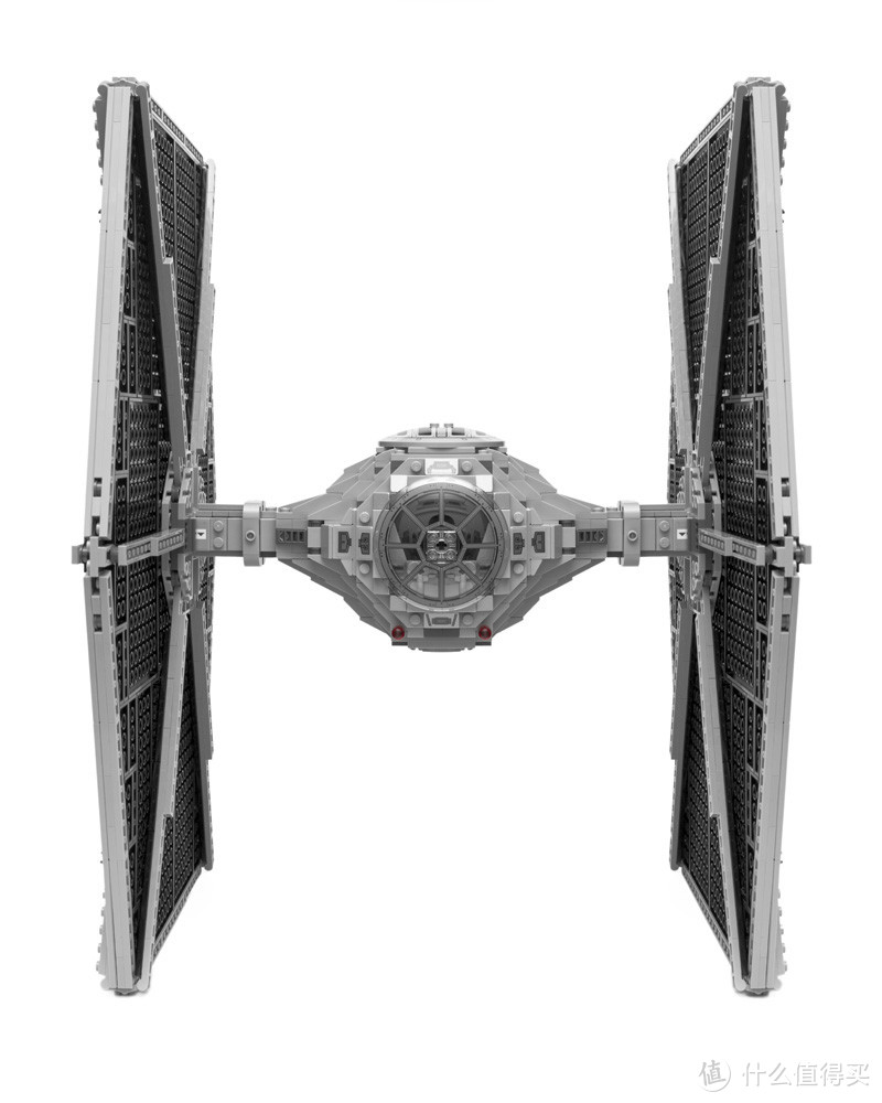 #本站首晒#黑色幽灵 — 乐高 星球大战UCS 75095 钛战机 TIE Fighter 评测